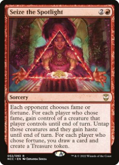 Seize the Spotlight Streets of New Capenna- Commander decks